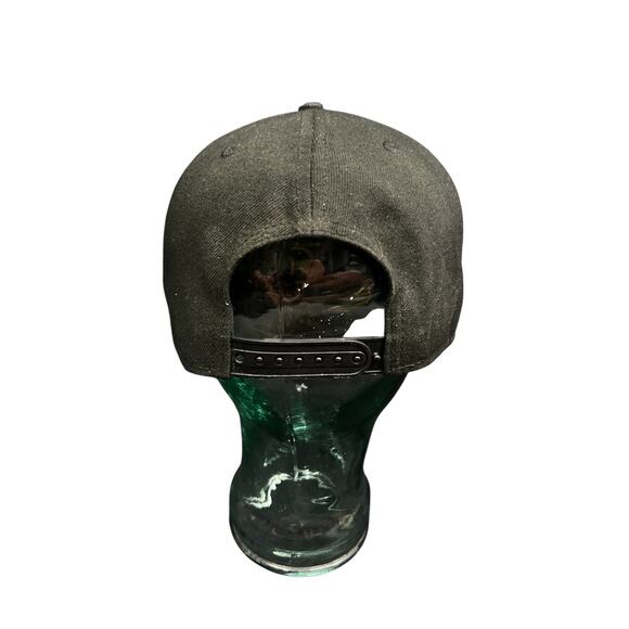 Men's Milwaukee Bucks New Era NBA Snapback Hat - Black - Picture 3 of 6